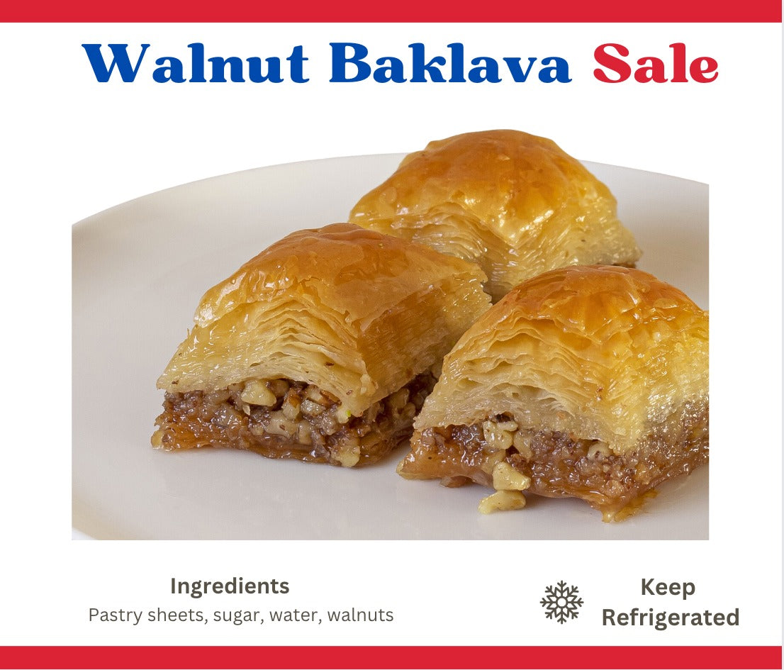 Baklava sale | Walnut | 454gr